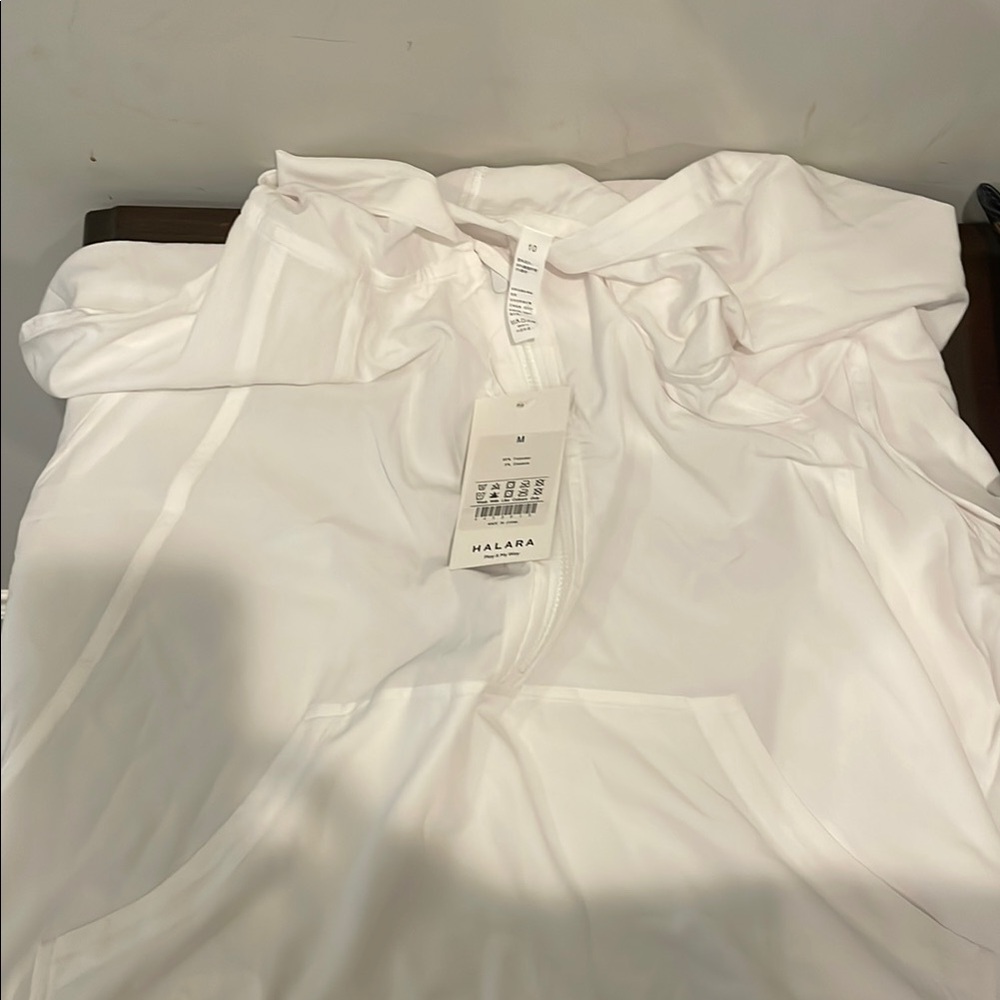 HALARA thin White Pullover